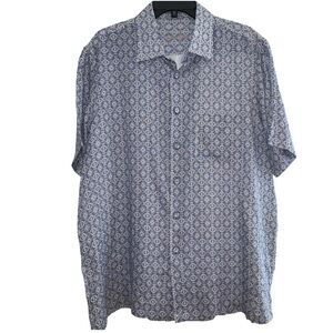 Tasso Elba Men’s Vintage 1990’s Linen Shirt Size Large